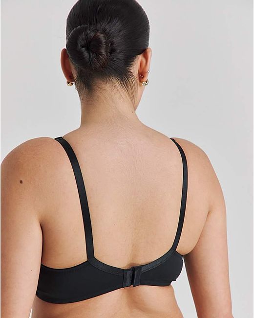 Pretty Secrets Black 2 Pack Flora Non Wired Bras