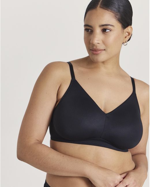 Pretty Secrets Black 3 Pack Claire Micro Nw Full Cup Bras
