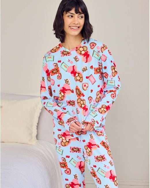 Chelsea Peers Red Classic Long Sleeve Set