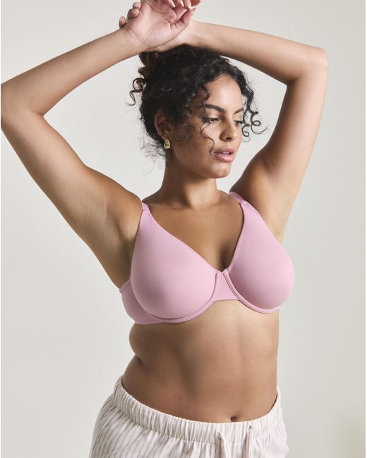 Pretty Secrets Pink 3 Pack Claire Micro Full Cup Wired Bras