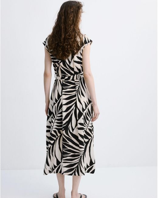 Mango White Dress Apple