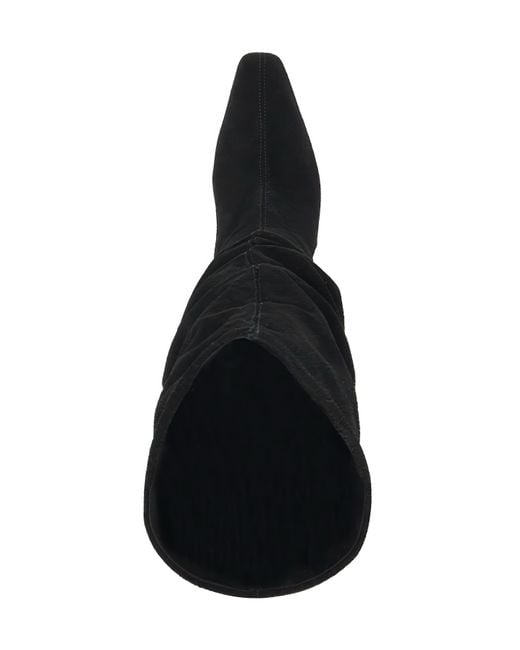 Dune Black Knee-High Boots Standard Fit