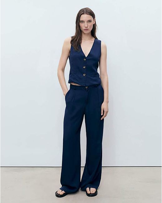 Mango Blue Vest Creta