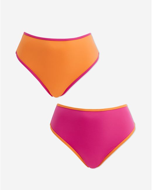 Simply Be Pink Value 2 Pack Bikini Briefs