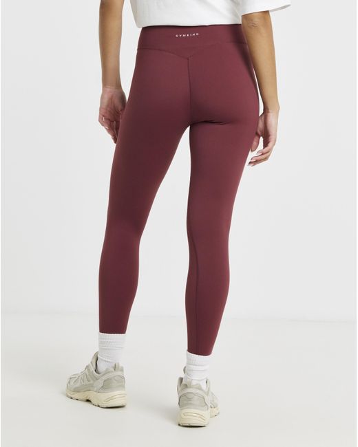 Gym King Red 365 Legging