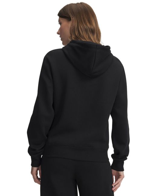 Under Armour Black Rival Fleece Pul-on Hoodie