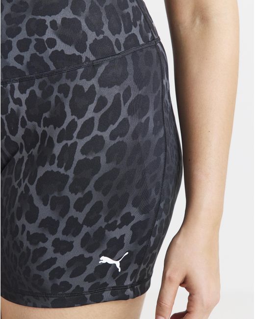 PUMA Black Essential Haze Cycling Shorts