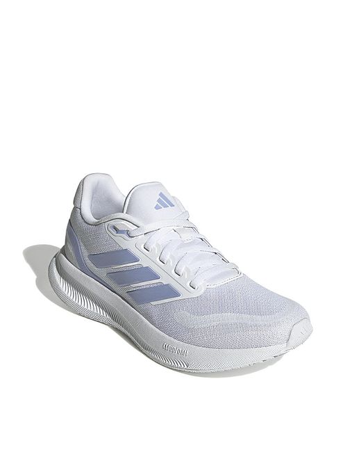 Adidas White Runfalcon 5 Trainers