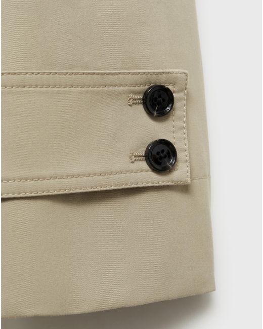 Mango Natural Oversized Trenchcoat