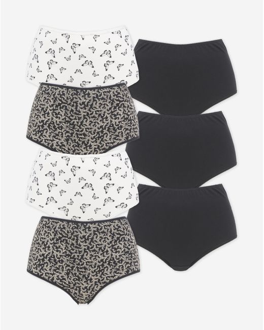 Pretty Secrets Brown 7 Pack Full Fit Brief