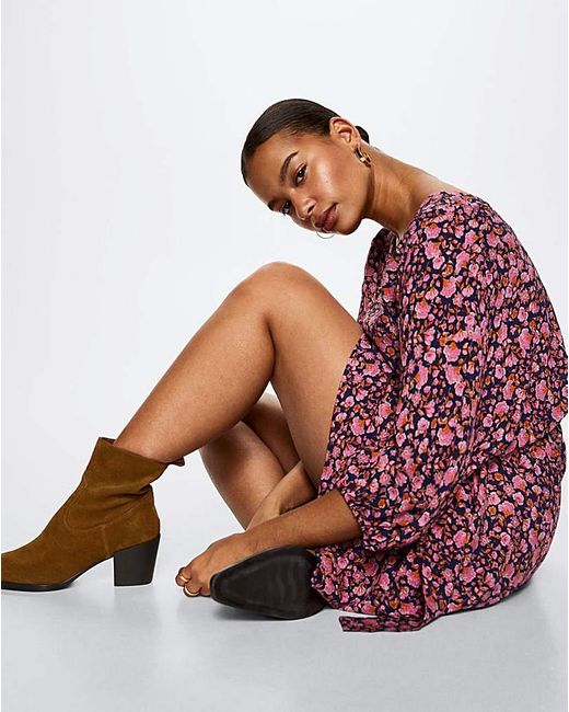 Mango Pink Domenika Dress