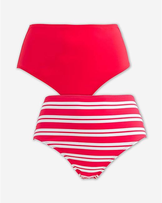 Simply Be Red 2 Pack Value Bikini Briefs