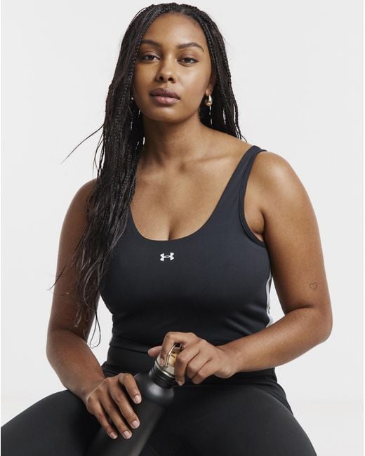 Under Armour Black Motion Sport Tape Tank