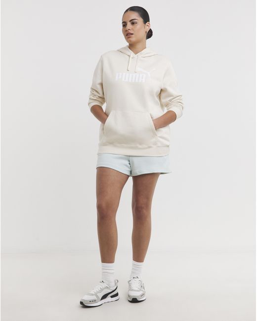 PUMA White Essentials No.1 Logo Hoodie