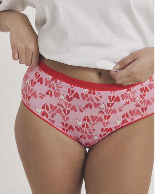 Pretty Secrets Multicolor 4 Pack Micro Midi Briefs