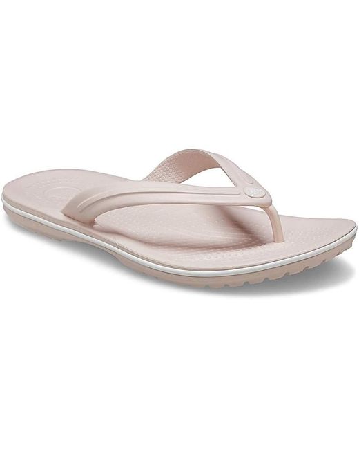 CROCSTM White Crocband Flip