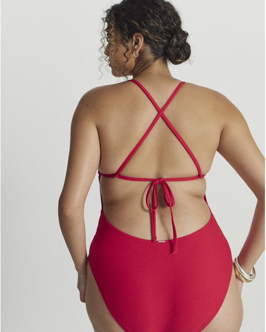Boux Avenue Textured Wired Swimsuit