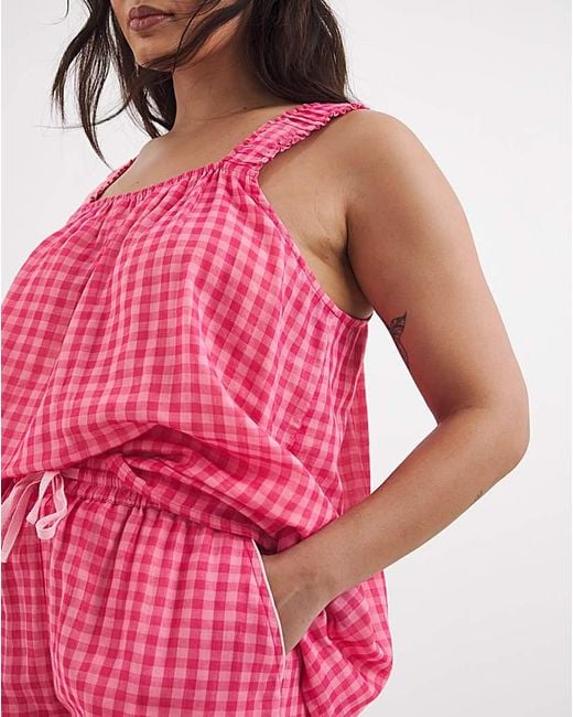 Pretty Secrets Pink Cami Pj Set