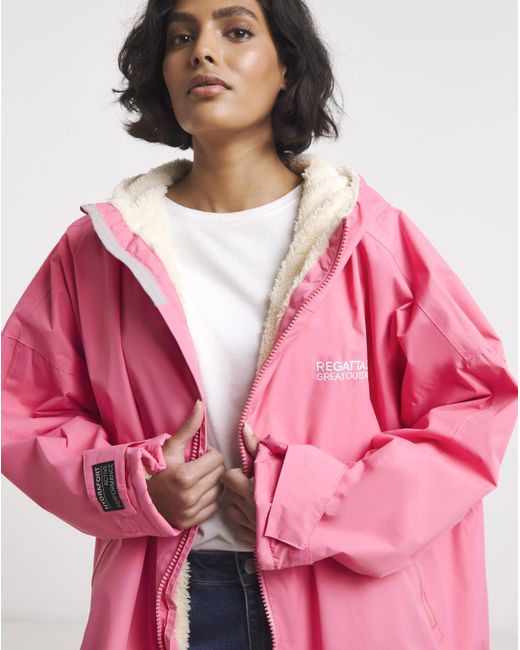 Regatta Pink Waterproof Changing Robe