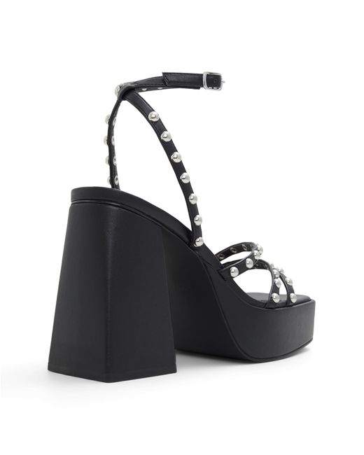 ALDO White Landabriver Platform Sandals D Fit