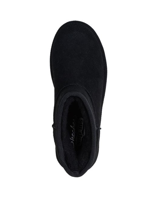 Skechers Black Keep Cozy Boots