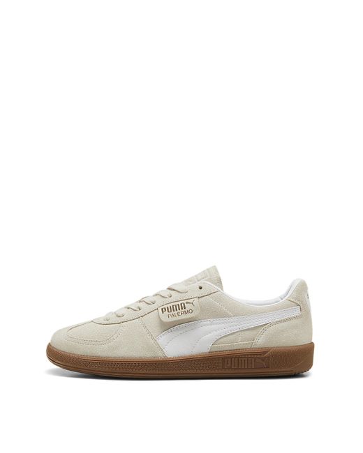 PUMA White Palermo Trainers