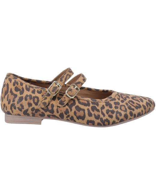 Hush Puppies Brown Nancy Ballet Pump