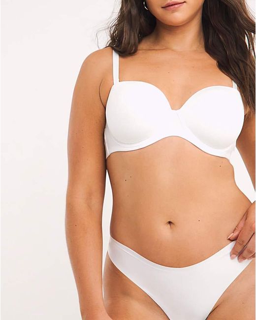 Pretty Secrets Brown 3Pack Cotton Multiway Bra