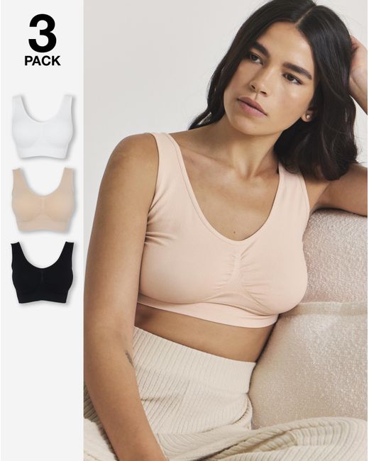 Pretty Secrets Multicolor 3 Pack Comfort Tops