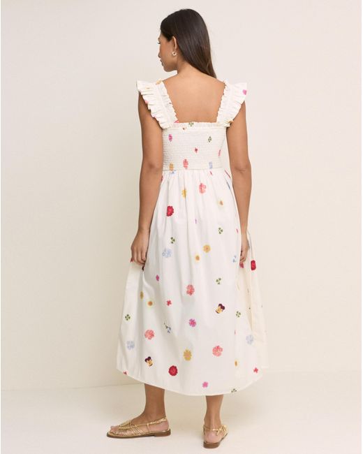 Nobody's Child Natural Christina Midi Dress