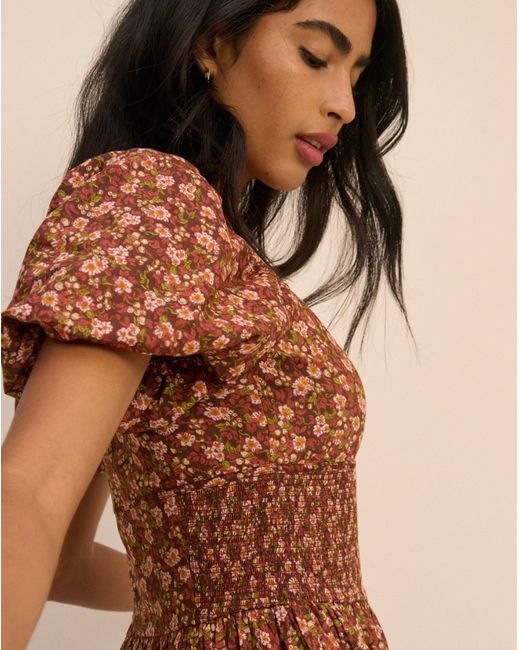 Nobody's Child Brown Nobodys Child Mara Midi Dress