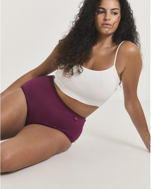 Slimma Pink 4 Pack Full Fit Knickers