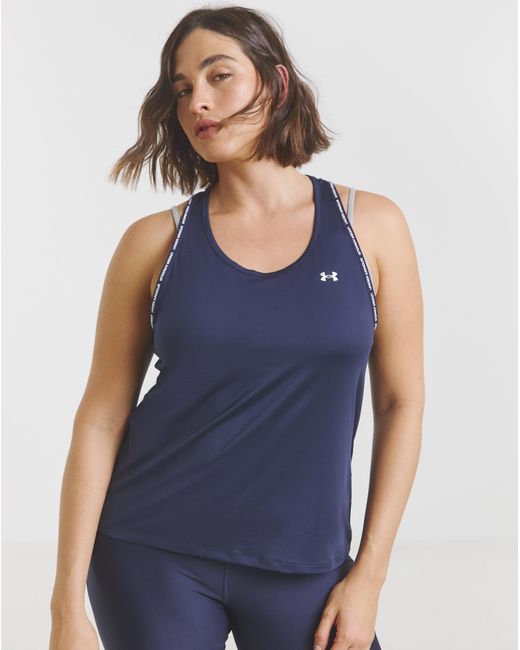 Under Armour Blue Tech Knockout Tank Top