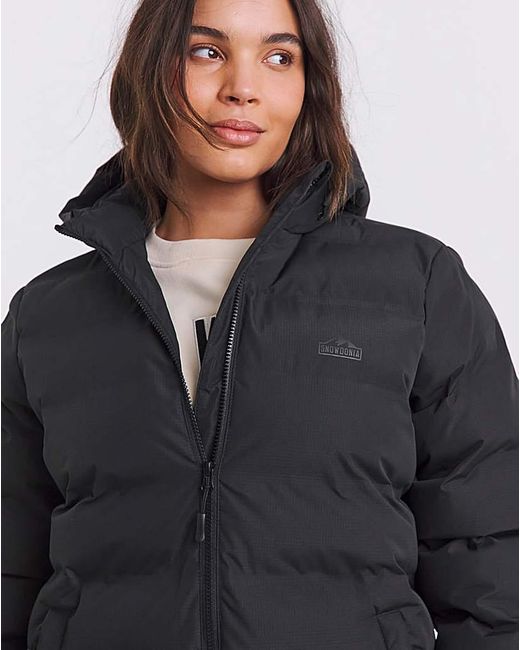 Snowdonia White Showerproof Padded Jacket