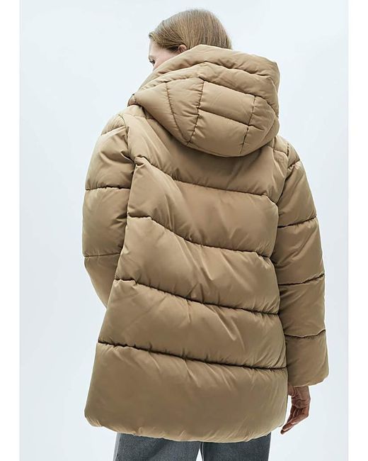 Mango Natural Puffer Coat Tokyo
