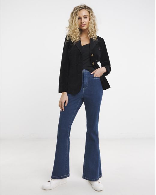 Joe Browns Blue Moleskin Jacket