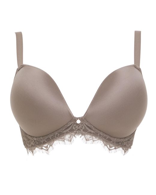 Figleaves Brown Smoothing Non Wired Padded Bra