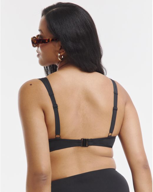 Figleaves Black Icon Milan Underwired Bikini Top