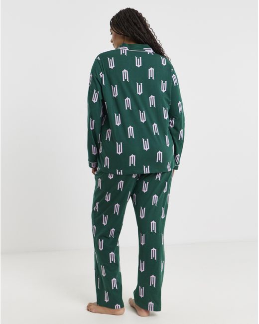 Disney Green Wicked Button Through Pyjama Set