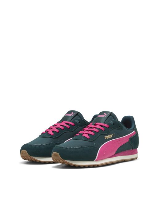 PUMA Green St Miler Rose Trainers