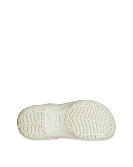 CROCSTM Natural Classic Platform Clogs D Fitour