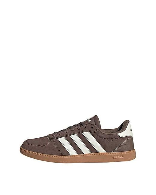 Adidas Brown Breaknet Sleek Trainers