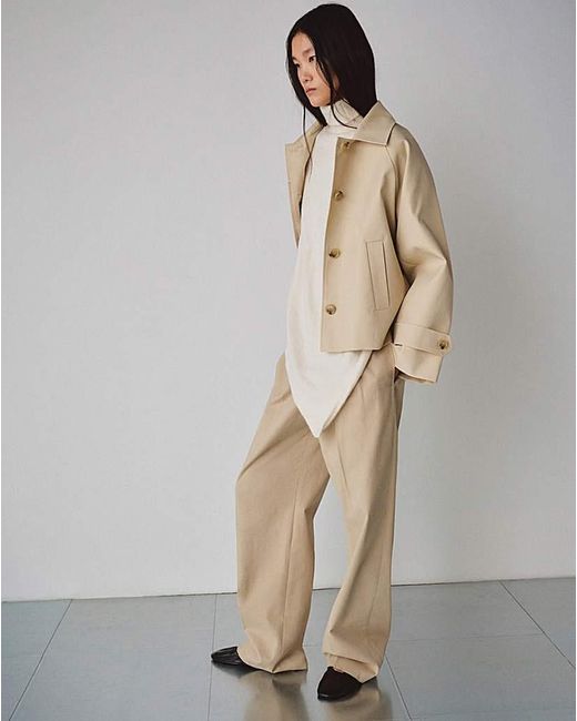 Mango Natural Short Jacket