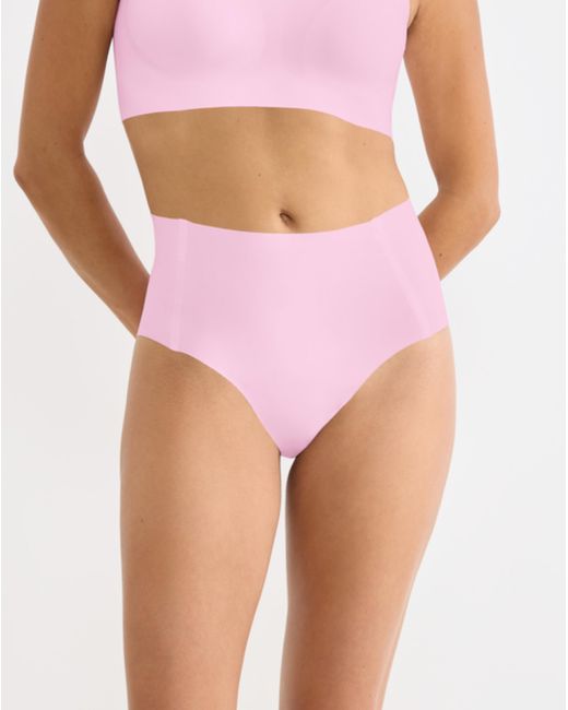 Sloggi Pink Zero Feel High Waist Briefs