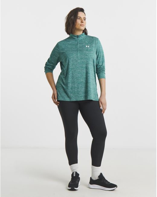 Under Armour Blue Tech 1/2 Zip Twist Top