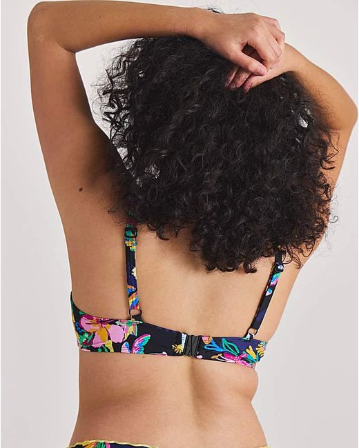 Simply Be Multicolor Underwired Bikini Top