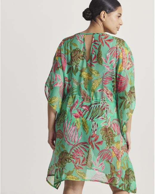 MAGISCULPT Green Embellished Kaftan