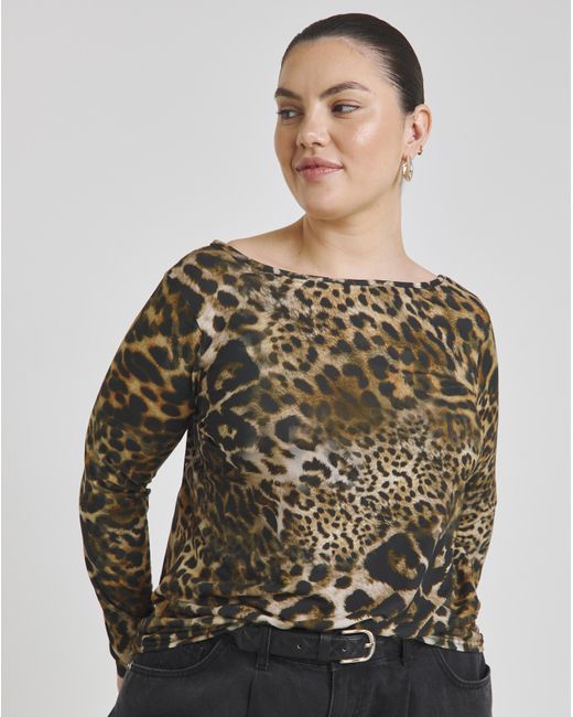 Simply Be Black Bow Back Top
