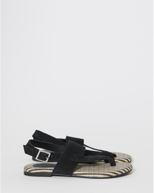 Simply Be Green Toe Post Sandals Extra Wide Fit