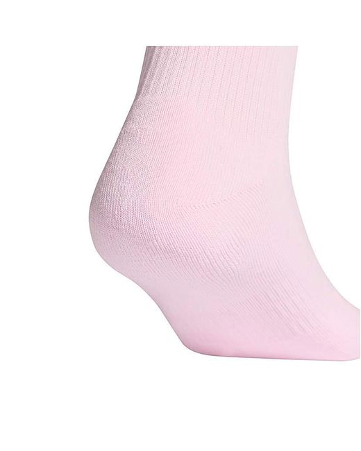 Adidas Pink Essential 6 Pack Socks
